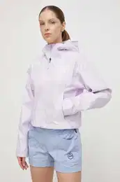 Outdoor jakna Cropped Quest vijolina barva, NF0A55EPPMI1