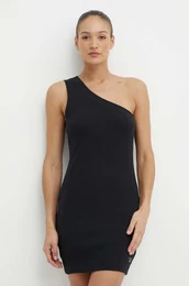 Obleka Wardrobe Essentials rna barva, 100075528