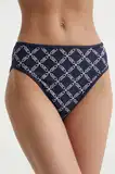 Visok pas Z vezalkami Bikini-hlačke za dame image