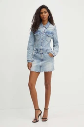 Jeans obleka 6L2DJ1110000 DJ1110 L/S DENIM DRESS 6L2DJ1110000
