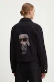 Črna karl lagerfeld Jakne za dame image