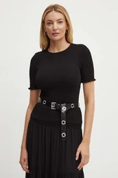 Kratka majica enska, rna barva, MT4427C7R3