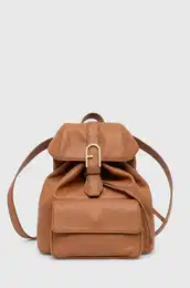 Usnjen nahrbtnik enski, be barva, WB01084 BX2045 RY000