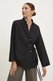 Bombana srajca enska, rna barva