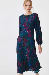 Obleka turkizna barva