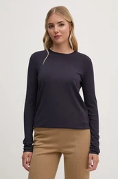 Pulover enski, mornarsko modra barva, K20K207681