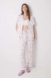 Piama TRENDY BUTTERFLY enska, be barva, 3598069