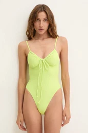 Enodelne kopalke Tanlines Ella zelena barva, ABJX100269