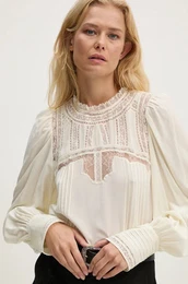 Svilena bluza be barva, WWSH00585