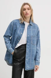 Srajca OVERSHIRT GLITTER enska, PL304958