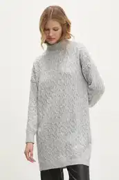 Pulover enski, siva barva