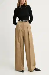 Bombane hlae A.L.C. rjava barva, 2PANT01094