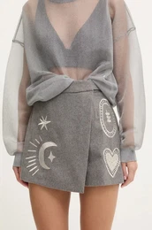 Midnight Romance Skort siva barva, NFDSK355