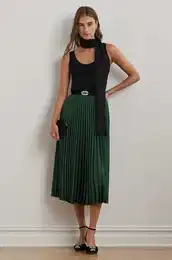 Krilo Lauren Ralph Lauren zelena barva, 200951500
