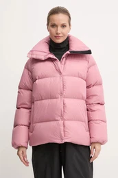 Pernata jakna Down Puffer za ene, boja: ruiasta, za zimu, G79031