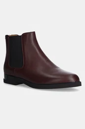 Kone glenjae Iman za ene, boja: bordo, ravni potplat, K400299-024