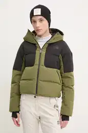 Smuarska jakna s puhom Cold Spell zelena barva, NF0A87WTPIB1