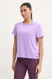 Kratka majica za vadbo Chill Athletic vijolina barva, 100205699
