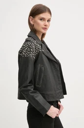 Usnjena biker jakna FANTASY