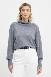 Volnen pulover enski, siva barva, 5026681249