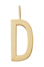 Pozlaeni srebrni obesek Design Letters