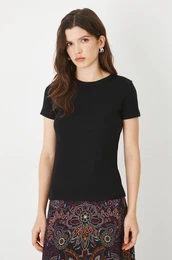 Kratka majica enski, rna barva