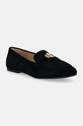Mokasini iz semia Lauren Ralph Lauren Averi III enski, rna barva, 802946809005