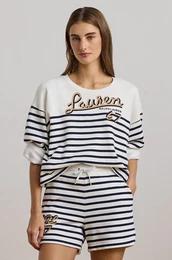 Bombaen pulover Lauren Ralph Lauren enski, bela barva, 200957674