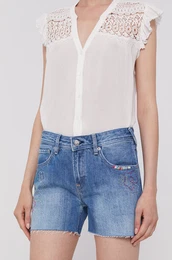 Kratke hlae enske, modra barva