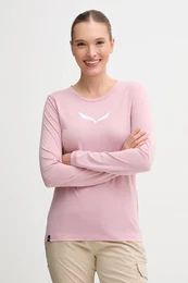 portna majica z dolgimi rokavi Eagle Solidlogo Dry