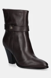 Usnjeni glenarji TH T-STRAP LEATHER POINTY BOOTIE