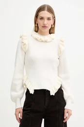 Pulover z dodatkom volne