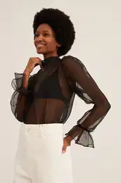 Bluza enska, rna barva