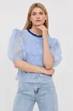 Short sleeves Osnovno Bluze za dame image