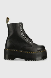 Kone izme 1460 Pascal Max za ene, boja: crna, s platformom, DM26925001.1460.Pascal-Black.Pisa