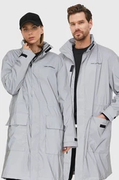Parka srebrna barva