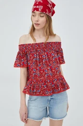 Bluza rdea barva