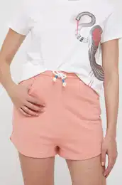 Bombane kratke hlae Julie Jogpant enske, oranna barva