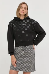 Bluza ženska, črna barva,