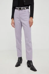 Traperice Mom Purple Rock za ene, visoki struk