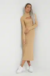 Obleka Hollister Co. be barva,
