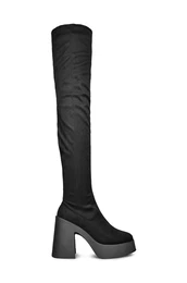 Elegantni kornji Daphne Faux Suede enski, rna barva