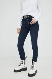 Kavbojke High Rise Skinny Ink Spill enske