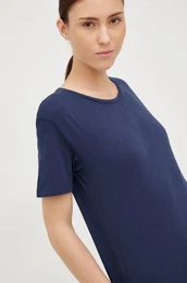 Bombana kratka majica mornarsko modra barva