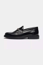 Usnjeni mokasini Loafer Polido enski, rna barva, 44233191847