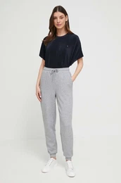 Piama majica enski, mornarsko modra barva