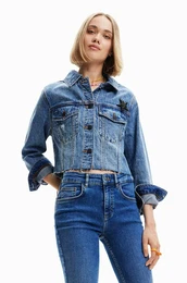 Otroka jeans jakna enska