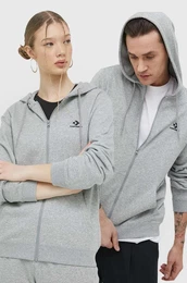 Pulover siva barva, s kapuco