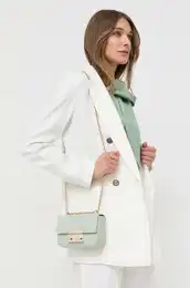 Suknji s primesjo lanu MAX&Co. be barva