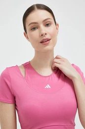 Majica kratkih rukava za trening HIIT boja: ruiasta
